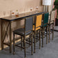 Distressed Bronze 29.5" H Barstool Industrial Indoor Tall Stool with Square Seat Clearhalo 'Bar Furniture' 'Bar Stools' 'bar_stools' 'furn' 'furn_bar_stools' 'furniture_bar_stools' 'Kitchen & Dining Furniture' 'kitchen&dining_furn' 'kitchen' 'kitchen_furn' Furniture' 1200x1200_8a49e9f4-00e0-4415-a829-05c37c88466e