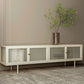 Metal and Glass TV Media Stand Industrial Media Console with Doors Clearhalo 'furn' 'furn_tv_stands_entertainment_centers' 'Furniture' 'Living Room Furniture' 'TV Stands & Entertainment Centers' 'TV Stands & Media Storage Furniture' 'tv_stands_entertainment_centers' 1200x1200_8a4d69b9-adce-4c8c-a00a-b91aadf8557d