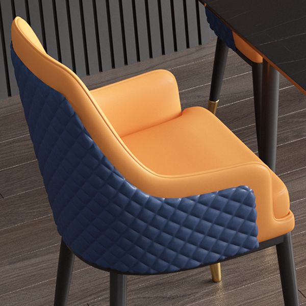 Nordic 1/2/5/7 Pieces Dining Set Sintered Stone Dining Table with Leather Chairs Clearhalo 'Dining Room Sets' 'Dining Tables & Seating' 'dining_room_set' 'furn' 'furn_dining_room_set' 'Furniture' 'furniture_dining_room_set' 'Kitchen & Dining Furniture' 'kitchen&dining_furn' 'kitchen' 1200x1200_8a4e459b-0bc9-4966-9da0-4698d237d667