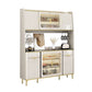 Modern Wood Dining Hutch Glass Doors Storage Cabinet with Doors Clearhalo 'Display & China Cabinets' 'display_china_cabinets' 'furn' 'furn_display_china_cabinets' 'Furniture' 'Kitchen & Dining Furniture' 1200x1200_8a518178-1ee7-42f4-867e-0f9c81fae3a1