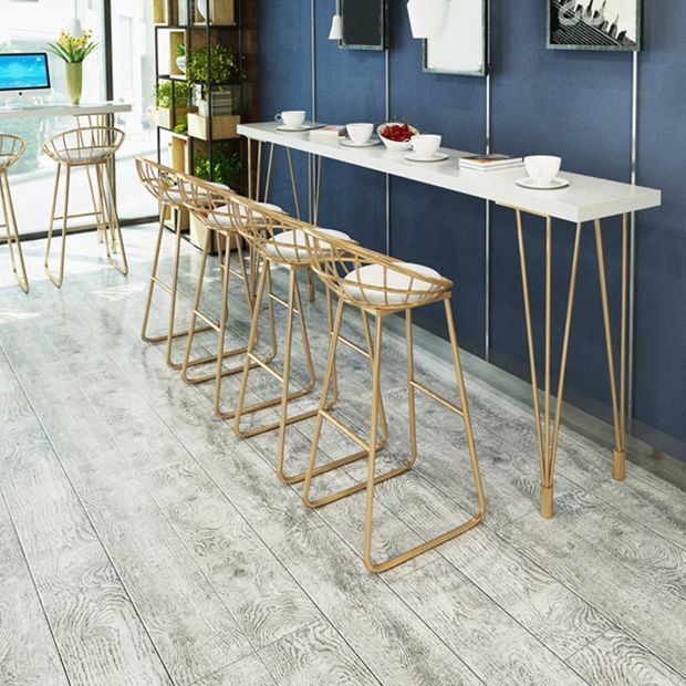 Glam Style Rectangle Bar Table Set 1/2/3/5/9 Pieces Solid Wood Counter Table Clearhalo 'Bar Furniture' 'furn' 'furn_home_bar_bar_sets' 'Furniture' 'Home Bars & Bar Sets' 'home_bar_bar_sets' 'Kitchen & Dining Furniture' 1200x1200_8a52fd57-490a-4c9e-b6fa-7a7fb4d86d03