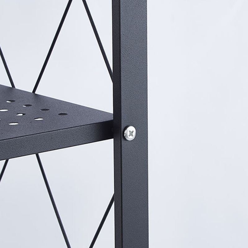 Modern Metal Bookcase Geometric Bookshelf for Living Room, 28" L X 14.5" W Clearhalo 'Bookcases' 'furn' 'furn_bookcases' 'Furniture' 'Office Furniture' 1200x1200_8a56af5b-b77c-44da-b751-0dcf6c10feab