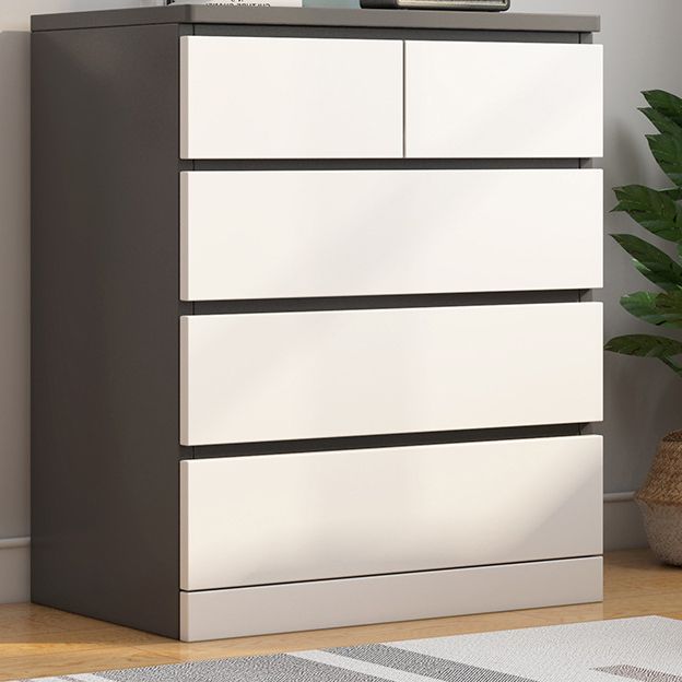 Houten moderne opbergkast dressoir verticaal dressoir zonder spiegel