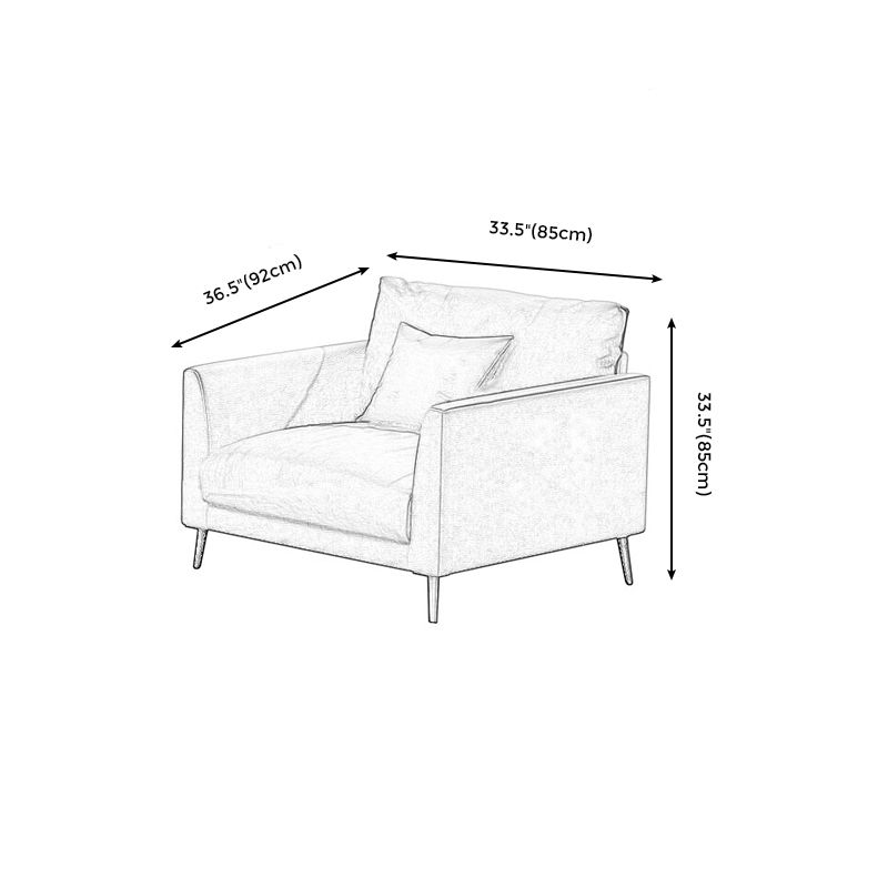 Contemporary Gray Recessed Arm Couch Living Room Faux Leather Sofa Clearhalo 'furn' 'furn_sofas' 'Furniture' 'furniture_sofas' 'Living Room Furniture' 'Sofa' 'sofas' 1200x1200_8a59547b-147a-44ff-814d-9315c06f3e0c