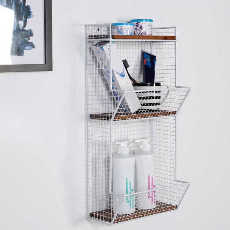 3/4-Shelf Industrial Wall Unit Bookshelf Iron Frame Pine Wood Bookshelf Clearhalo 'Bookcases' 'furn' 'furn_bookcases' 'Furniture' 'furniture_bookcases' 'Office Furniture' 1200x1200_8a5a78a2-1198-4886-8b0a-a507ef0fbe89