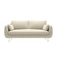 Modern Standard Cushions Sofa 25.5"W Square Arm Sofa with Bolster Pillows for Living Room Clearhalo 'furn' 'furn_sofas' 'Furniture' 'furniture_sofas' 'kitchen' 'kitchen_sofas' 'Living Room Furniture' 'Sofa' 'sofas' 1200x1200_8a5ac58c-fe29-468c-8186-24f8e7ec6932