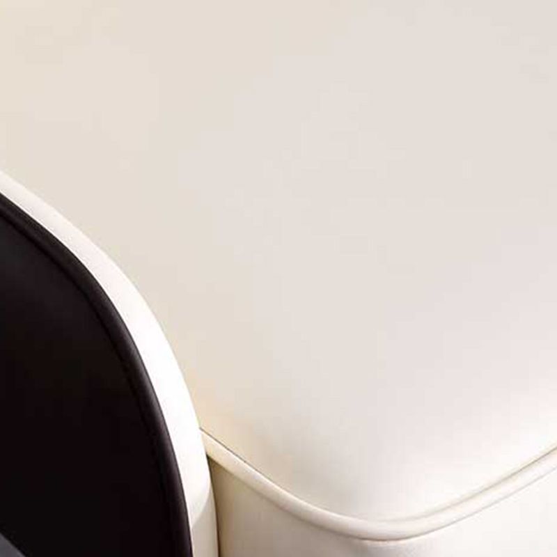 Nordic Dining Room Dining Chairs Armless Faux Leather Kitchen Side Chairs Clearhalo 'Dining Chairs' 'Dining Tables & Seating' 'dining_chair' 'furn' 'furn_dining_chair' 'Furniture' 'furniture_dining_chair' 'Kitchen & Dining Furniture' 1200x1200_8a5c786b-081b-4a59-accb-5d54551495b9