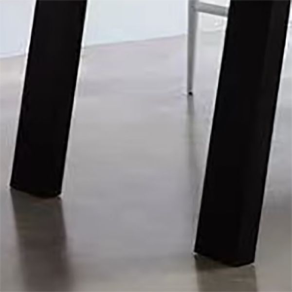 Escritorio de oficina rectangular industrial escritorio de escritura de madera sólida para el hogar