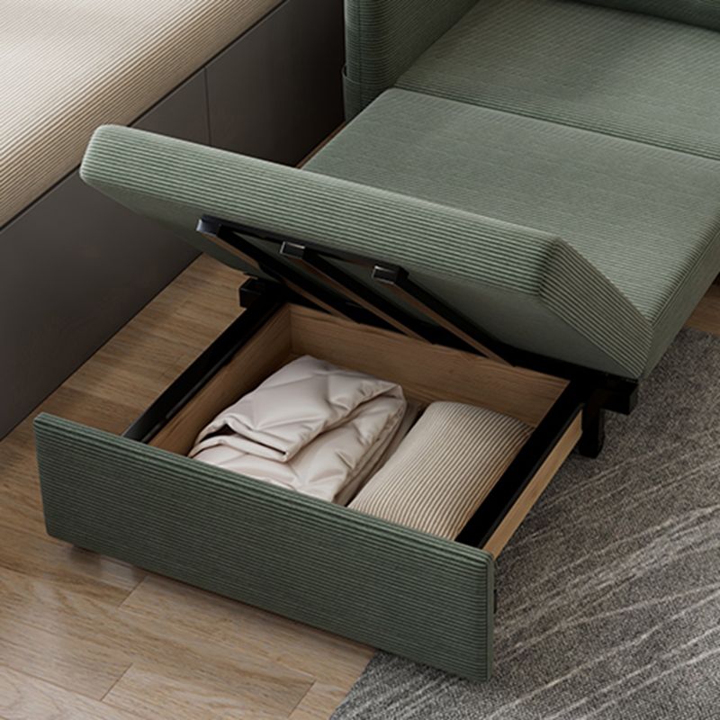 Cuscino scandinavo divano dormiente di divano quadrato di divano futon con deposito