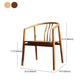 Traditional Style Dining Chairs Dining Arm Side Chairs with Wooden Legs Clearhalo 'Dining Chairs' 'Dining Tables & Seating' 'dining_chair' 'furn' 'furn_dining_chair' 'Furniture' 'Kitchen & Dining Furniture' 1200x1200_8a5fdb47-e0da-479c-8f05-6c776cb9d2e7