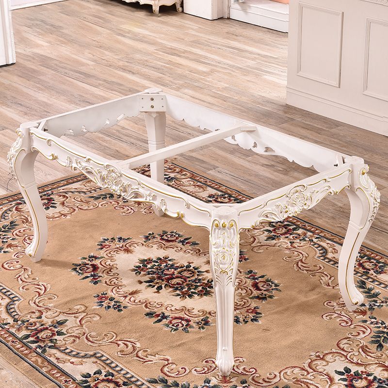 Solid Wood Base Dining Collection Rectangle Dining Table for Home Clearhalo ' dining_table' 'Dining Tables & Seating' 'Dining Tables' 'furn' 'furn_dining_table' 'Furniture' 'furniture_dining_table' 'Kitchen & Dining Furniture' 'kitchen&dining_furn' 'kitchen' 'kitchen_dining_table' 1200x1200_8a62a0c6-1d45-480d-b074-b8f34bdf3ecd