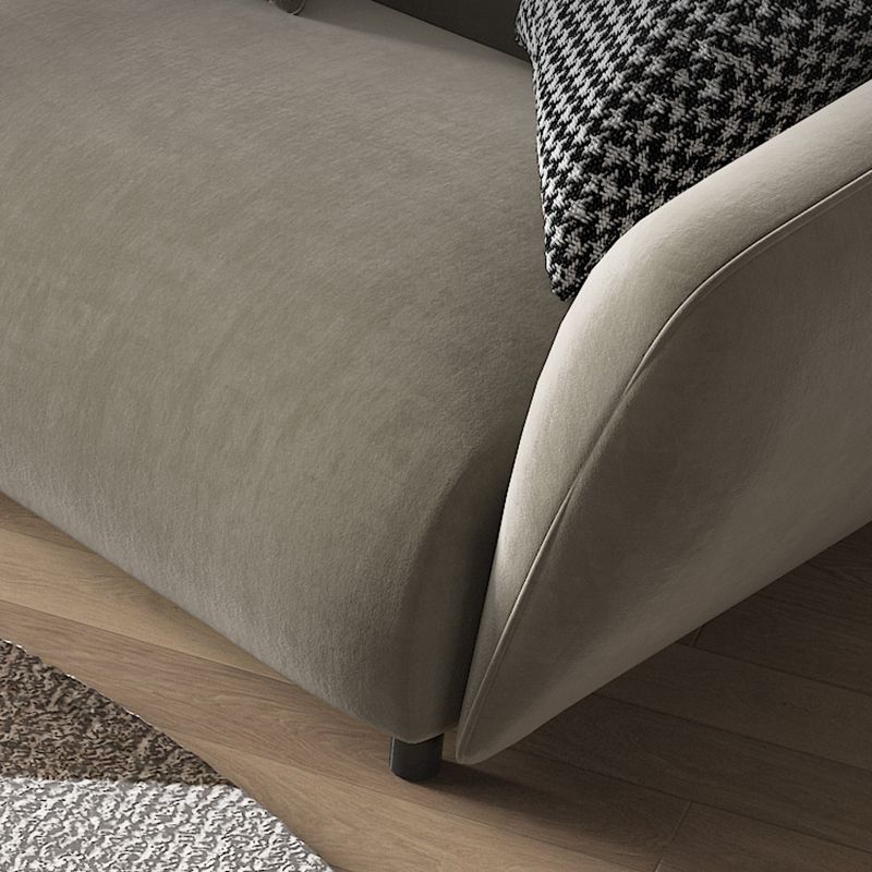 28.35" Scandinavian Faux Leather Gray 2-5 Seater Tuxedo Arm Sofa Clearhalo 'furn' 'furn_sofas' 'Furniture' 'furniture_sofas' 'kitchen' 'kitchen_sofas' 'Living Room Furniture' 'Sofa' 'sofas' 1200x1200_8a652b06-d5a7-423e-bece-69cda9bfac79