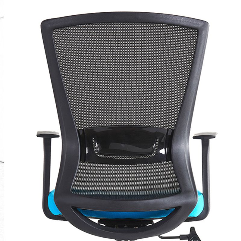 Contemporary Arm Chair Adjustable Seat Height Fixed Arms Nylon Office Chair Clearhalo 'furn' 'furn_office_chair' 'Furniture' 'Office Chairs' 'Office Furniture' 'office_chair' 1200x1200_8a67815f-9f04-49c9-8edf-35b8f00f7d9e