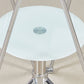 28.7"H Modern Metal Frame Base Round Glass Top Coffee Table with Shelf Clearhalo 'Coffee & Accent Tables' 'Coffee Tables' 'coffee_tables' 'furn' 'furn_coffee_tables' 'Furniture' 'Living Room Furniture' 1200x1200_8a67c1f6-72f4-4115-8def-919d38151963