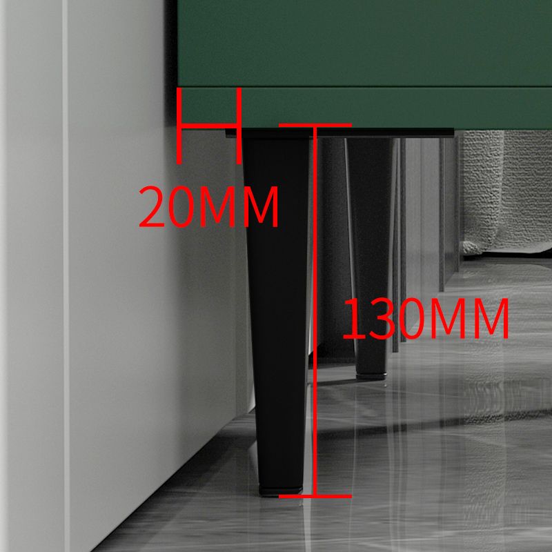 Wooden Accent Cabinet with Glass Door and 2 - Drawer 11.81" Wide Side Cabinet Clearhalo 'Cabinets & Chests' 'cabinets_chests' 'furn' 'furn_cabinets_chests' 'Furniture' 'Living Room Furniture' 1200x1200_8a682852-9df7-4649-8fcf-c4cb1c1030d2