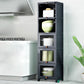 Zichtbare acryl -deurserver Bamboo Dinner Server voor woonkamer