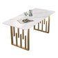 Traditional Luxury Rectangle Dining Table Sintered Stone Table with Double Pedestal Clearhalo ' dining_table' 'Dining Tables & Seating' 'Dining Tables' 'furn' 'furn_dining_table' 'Furniture' 'furniture_dining_table' 'Kitchen & Dining Furniture' 'kitchen&dining_furn' 'kitchen' 'kitchen_dining_table' 1200x1200_8a696b40-a266-4fe3-9969-87e0d8b97bd8