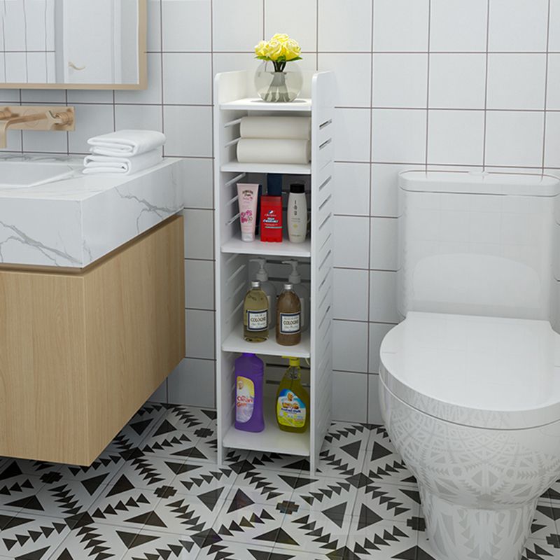 11.81"W Bookcase Contemporary Style Pure White Bookshelf for Home Office Clearhalo 'Bookcases' 'furn' 'furn_bookcases' 'Furniture' 'furniture_bookcases' 'Office Furniture' 1200x1200_8a69b083-37ab-4f29-b591-40b3b4a7338d