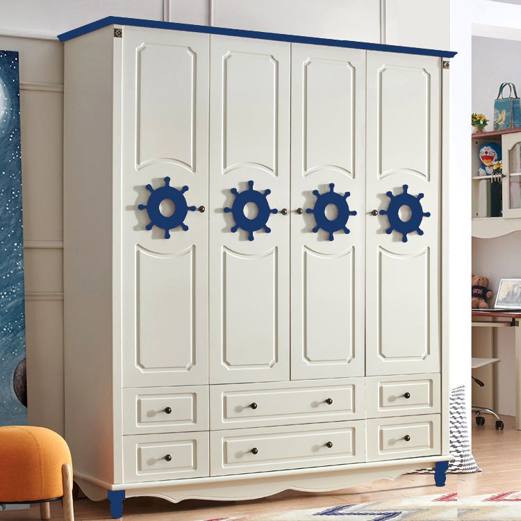 Manufactured Wood Storage Cabinet Coastal Cabinet with Drawers Clearhalo 'Armoires & Wardrobes' 'armoires_wardrobes' 'Bedroom Furniture' 'furn' 'furn_armoires_wardrobes' 'Furniture' 1200x1200_8a6f964d-19ec-4e61-a06e-707e2e8555b9