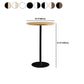 41.3"H Modern Pub Table Solid Wood Bar Height Round Bar Table Clearhalo 'Bar Furniture' 'Bar Tables' 'bar_tables' 'furn' 'furn_bar_tables' 'Furniture' 'Kitchen & Dining Furniture' 1200x1200_8a7070d7-7222-4a8b-8d43-4aa7b346e609