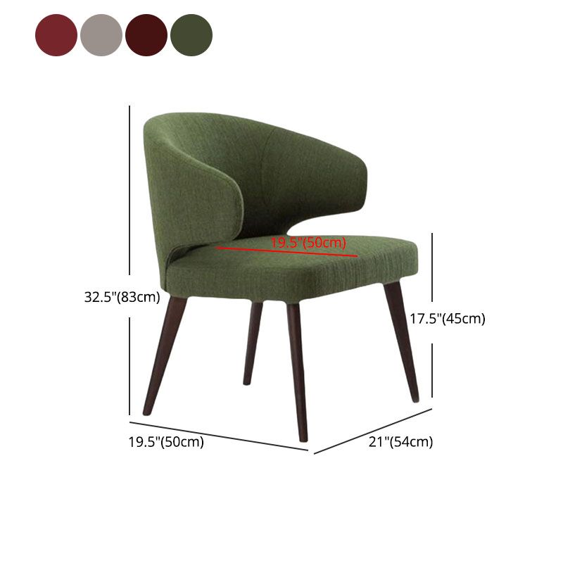 Dining Room Dining Chairs Modern Dining Side Chairs with Wood Legs Clearhalo 'Dining Chairs' 'Dining Tables & Seating' 'dining_chair' 'furn' 'furn_dining_chair' 'Furniture' 'furniture_dining_chair' 'Kitchen & Dining Furniture' 1200x1200_8a72b193-ef52-4e35-8c6c-af52029e9faf