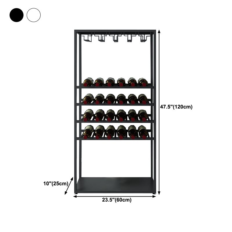 Modern Floor Wine Holder Rack Stemware Holder Metal Wine Rack Clearhalo 'furn' 'furn_wine_racks' 'Furniture' 'Kitchen & Dining Furniture' 'Wine Racks' 'wine_racks' 1200x1200_8a7349ba-7756-485e-80c0-5ee7cb12a176