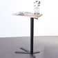 Rectangular Shaped Reversible Laptop Table Wood Writing Desk in Black/White/Natural