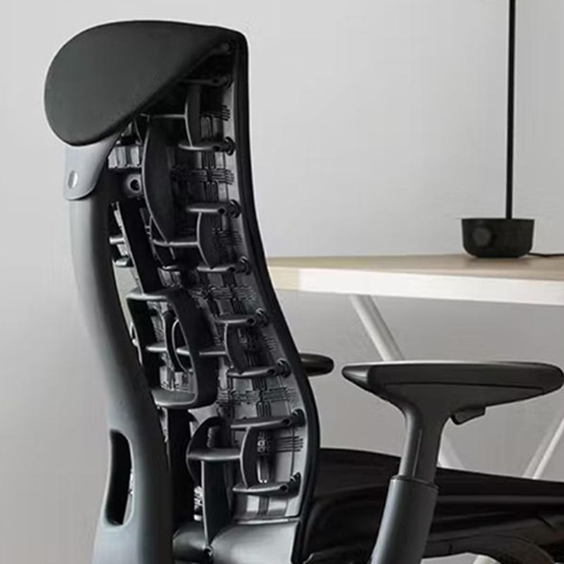 Modern Removable Arms Chair Adjustable Seat Height Slide Chair Clearhalo 'furn' 'furn_office_chair' 'Furniture' 'Office Chairs' 'Office Furniture' 'office_chair' 1200x1200_8a79dce9-002e-4756-9db8-74ffc184eea2