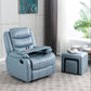 Contemporary Home Theater Recliner Manual-Push Botton Metal Solid Color Indoor Clearhalo 'Chairs & Seating' 'furn' 'furn_recliners' 'Furniture' 'Living Room Furniture' 'Recliners' 1200x1200_8a79ffe1-4ed6-4fc3-9276-e229b48e276e