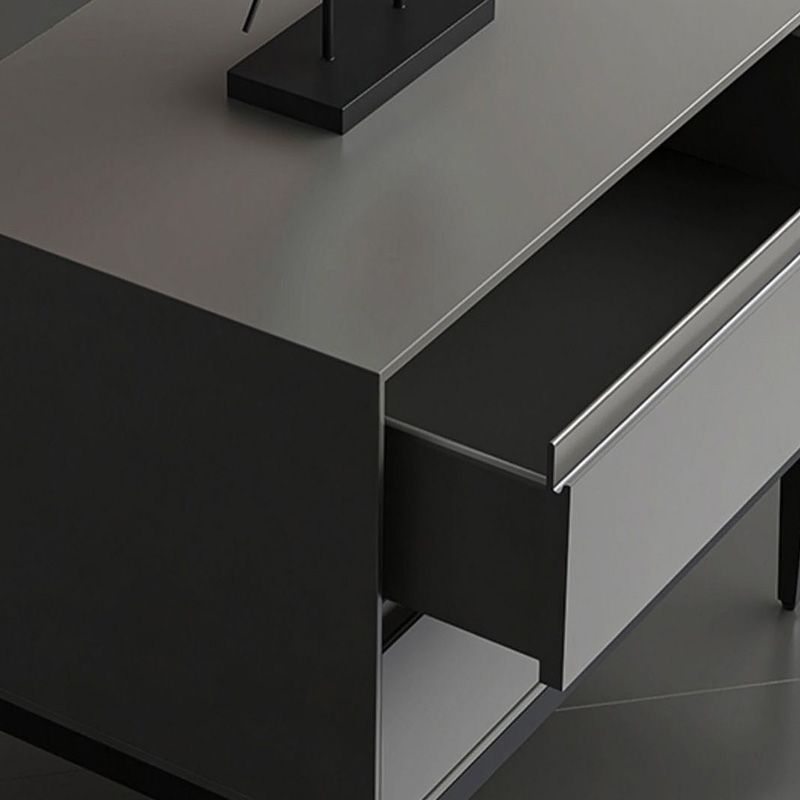 Wood 2-drawer Nightstand 20" Tall Accent Table Nightstand with 4 Legs Clearhalo 'Bedroom Furniture' 'furn' 'furn_night_stand' 'Furniture' 'night_stand' 'Nightstands' 1200x1200_8a7af6bf-ac42-4973-9073-c011972f4f0f