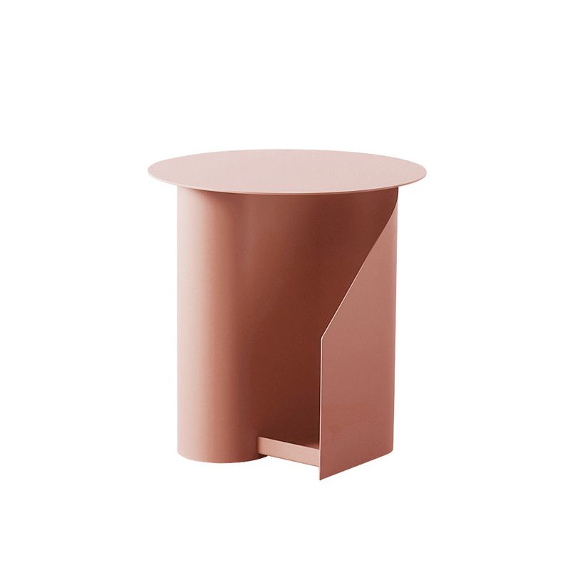 Abstract Base Design Cocktail Table Round Iron Art Coffee Table Clearhalo 'Coffee & Accent Tables' 'End & Side Tables' 'end_side_tables' 'furn' 'furn_end_side_tables' 'Furniture' 'Living Room Furniture' 1200x1200_8a7d2e78-44e0-4202-975b-154c0e77a41d