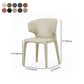 Designer Style Leather Arm Chair Wingback Matte Finish Single Dining Chair Clearhalo ' kitchen&dining_furn' 'Dining Chairs' 'Dining Tables & Seating' 'dining_chair' 'furn' 'furn_dining_chair' 'Furniture' 'furniture_dining_chair' 'Kitchen & Dining Furniture' 'kitchen' 1200x1200_8a7eb009-df1e-448e-aab8-d30af8dafad7