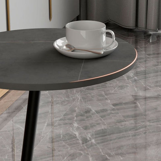 Pedestal Round End Table Minimalist Side End Table for Living Room Clearhalo 'Coffee & Accent Tables' 'End & Side Tables' 'end_side_tables' 'furn' 'furn_end_side_tables' 'Furniture' 'Living Room Furniture' 1200x1200_8a7eef69-e8b0-4596-8cb3-487b79b3a8a3