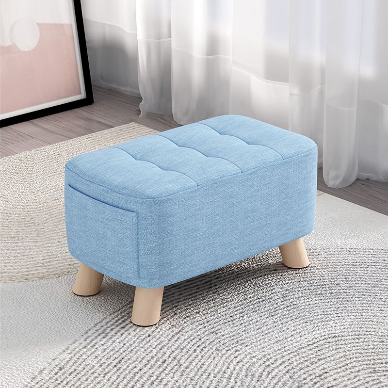 Modern Cotton Storage Pouf Plain Rectangle Tufted Chair Ottoman Clearhalo 'furn' 'furn_ottomans_poufs' 'Furniture' 'Living Room Furniture' 'Ottomans & Poufs' 'ottomans_poufs' 1200x1200_8a7fe5fc-53d5-4a67-8444-6ab622048787