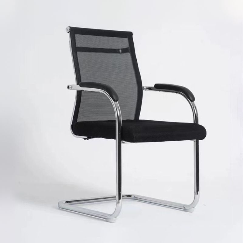 Contemporary Arm Chair Fixed Arms No Wheels Conference Chair Clearhalo 'furn' 'furn_office_chair' 'Furniture' 'Office Chairs' 'Office Furniture' 'office_chair' 1200x1200_8a83ef20-b7c1-4c51-9406-6f66ff9b8360