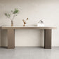 Stone Bar Dining Table Modern Rectangle Bar Table with Double Pedestal for Porch Clearhalo 'Bar Furniture' 'Bar Tables' 'bar_tables' 'furn' 'furn_bar_tables' 'Furniture' 'furniture_bar_tables' 'Kitchen & Dining Furniture' 1200x1200_8a84097b-e9fc-4a5b-bfe9-f9126723a82a