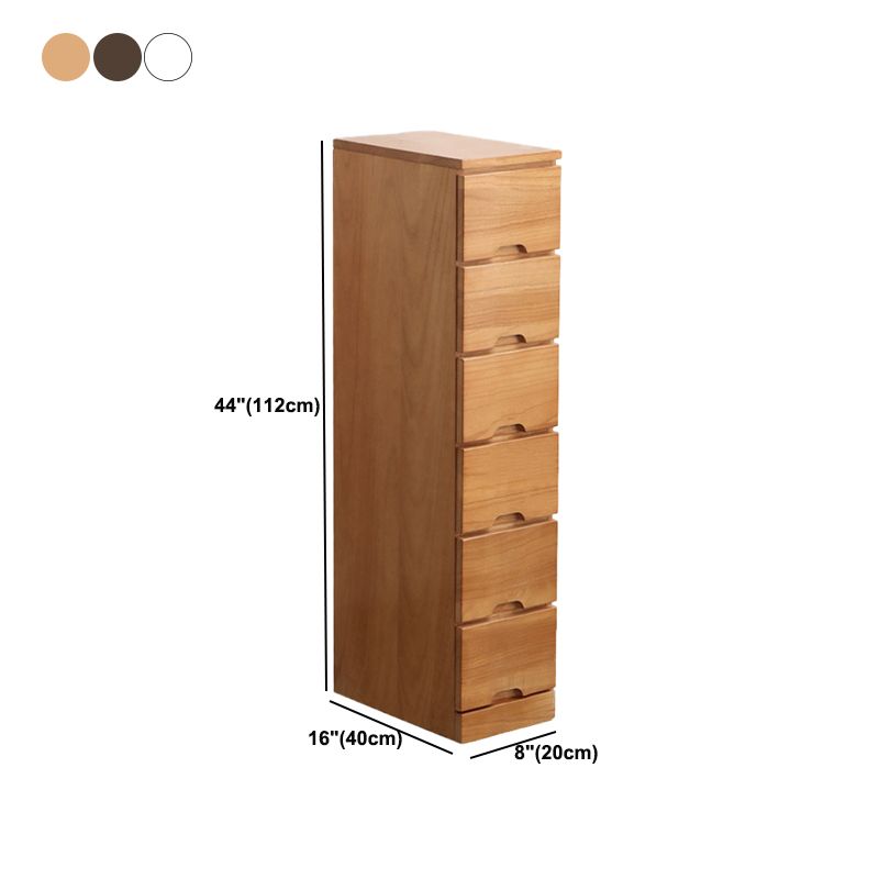 44.09 "H MODICHE MODIDE MODIDE SOLID WOOD ACCENT BESTE met 6 laden