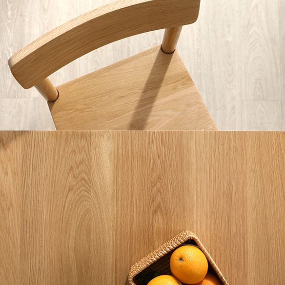 Minimalist Style Solid Wood Dining Set with Traditional Height Table and 4 Legs Base for Home Use Clearhalo 'Dining Room Sets' 'Dining Tables & Seating' 'dining_room_set' 'furn' 'furn_dining_room_set' 'Furniture' 'furniture_dining_room_set' 'Kitchen & Dining Furniture' 'kitchen&dining_furn' 'kitchen' 1200x1200_8a8725cc-7f5a-41b9-b891-2474dc9ebbce