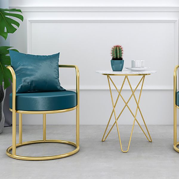 Glam Metal Dining Room Chairs Velvet Side Chair for Home Use Clearhalo ' kitchen&dining_furn' 'Dining Chairs' 'Dining Tables & Seating' 'dining_chair' 'furn' 'furn_dining_chair' 'Furniture' 'furniture_dining_chair' 'Kitchen & Dining Furniture' 'kitchen' 1200x1200_8a879d87-cdb7-45de-8b01-f938f4018755