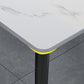 Stone Top Rectangle Dinette Table Traditional Luxury Metal Tripod Base Dining Table Clearhalo 'Dining Tables & Seating' 'Dining Tables' 'dining_table' 'furn' 'furn_dining_table' 'Furniture' 'furniture_dining_table' 'Kitchen & Dining Furniture' 'kitchen' 'kitchen_dining_table' 1200x1200_8a8a492b-c971-4063-b85b-e128135aad16