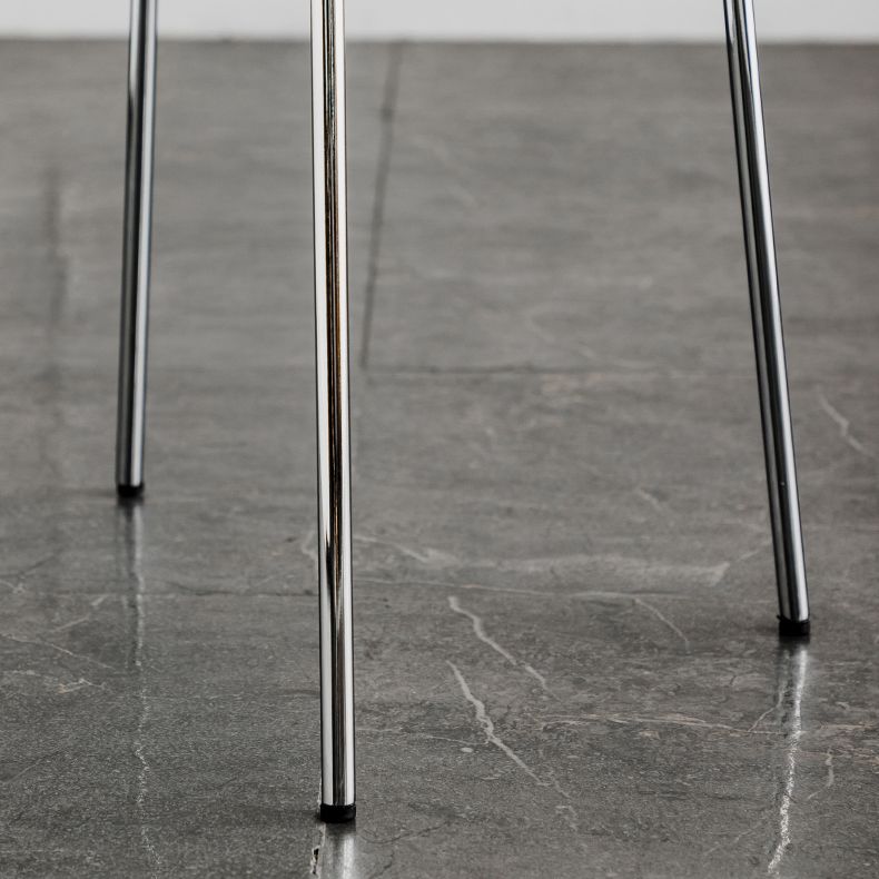 Glam Style Plastic Dining Armless Chairs Stacking Open Back Dining Chair Clearhalo ' kitchen&dining_furn' 'Dining Chairs' 'Dining Tables & Seating' 'dining_chair' 'furn' 'furn_dining_chair' 'Furniture' 'furniture_dining_chair' 'Kitchen & Dining Furniture' 'kitchen' 1200x1200_8a8baf50-c670-4b4b-a331-81f1b52d4752