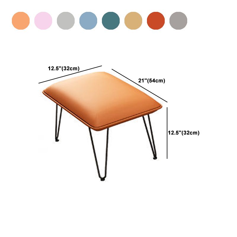 Modern Style Rocking Chair Upholstered Faux Leather Rocking Accent Chair Chair Clearhalo 'Chairs & Seating' 'furn' 'furn_rocking_chairs' 'Furniture' 'Living Room Furniture' 'Rocking Chairs' 'rocking_chairs' 1200x1200_8a8bfe3a-1c55-420b-bc82-bcf298288f8f