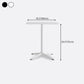 Metal Industrial Square Dining Table Solid Wood Top Table with Pedestal Clearhalo ' dining_table' 'Dining Tables & Seating' 'Dining Tables' 'furn' 'furn_dining_table' 'Furniture' 'furniture_dining_table' 'Kitchen & Dining Furniture' 'kitchen&dining_furn' 'kitchen' 'kitchen_dining_table' 1200x1200_8a8c2804-dccd-40bd-9ca6-f2c5b0edf93a