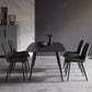 Rectangle Stone Top Dining Table Contemporary Dining Table with 4 Legs Clearhalo 'Dining Tables & Seating' 'Dining Tables' 'dining_table' 'furn' 'furn_dining_table' 'Furniture' 'furniture_dining_table' 'Kitchen & Dining Furniture' 'kitchen' 'kitchen_dining_table' 1200x1200_8a8f64fa-082b-4e1e-a9b7-35d7574a7242