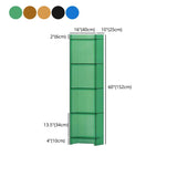 Acrylic Bookcase Scandinavian Style Closed Back Bookshelf for Office and Home Clearhalo 'Bookcases' 'furn' 'furn_bookcases' 'Furniture' 'furniture_bookcases' 'kitchen' 'kitchen_bookcases' 'Living Room Furniture' 'Office Furniture' 1200x1200_8a90ffde-6b8b-401f-a6d9-fcc2aafddbf5