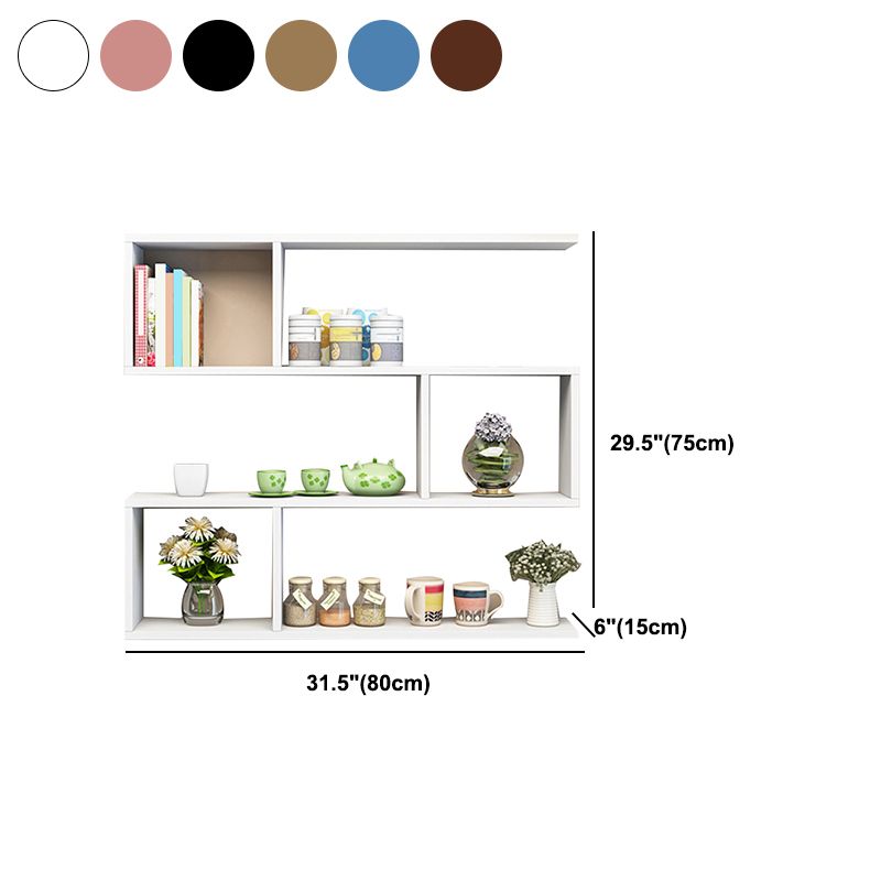 Bloemende plank BOEKAST GEGEVERENDE HOUT BOEK SPLOK VOOR STUDIEKAMER