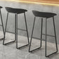 Contemporary Plastic Backrest Counter High Stool with Black Metal Base Clearhalo 'Bar Furniture' 'Bar Stools' 'bar_stools' 'furn' 'furn_bar_stools' 'Furniture' 'Kitchen & Dining Furniture' 1200x1200_8a93e78a-b7c4-47ce-9351-1718790ae985