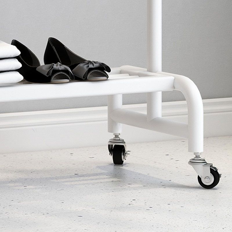 Hanchos de estante de estilo moderno Diseño de la rejilla de metal de pie para sala de estar para sala de estar