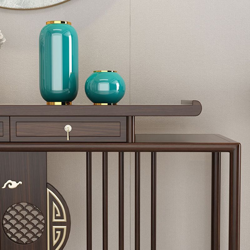 Tavolo della console contemporanea a forma di rettangolo