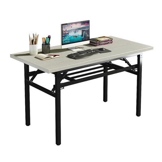 Contemporary Folding Parsons Base Writing Desk Home Office Desk,29.5" H Clearhalo 'furn' 'furn_office_desk' 'Furniture' 'Office Desks' 'Office Furniture' 'office_desk' 1200x1200_8a9b7905-2bdc-4bab-b420-42caccd41a4a